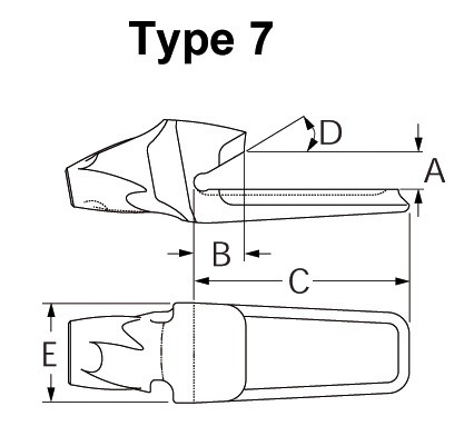 Esco Super V Zahnhalter V 17