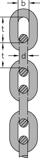 Kette GK 8 Meterware